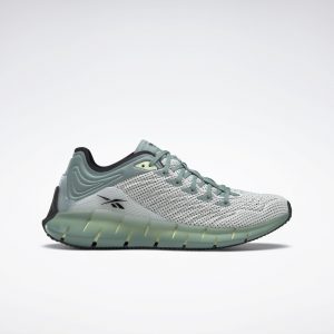 Reebok Zig Kinetica True Grey 1 / Lemon Glow / Green Slate (FW4630)
