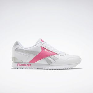 Reebok Royal Glide Ripple Clip White / Pure Grey 2 / Solar Pink (FW8188)