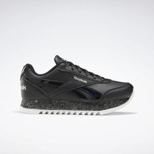 Reebok Royal Classic Jogger Platform 2 Black / Black / Silver Metallic (FW8559)
