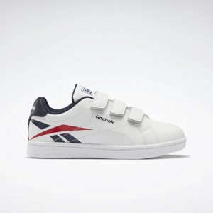 Reebok Royal Complete CLN 2 White / Collegiate Navy / Vector Red (FW8850)