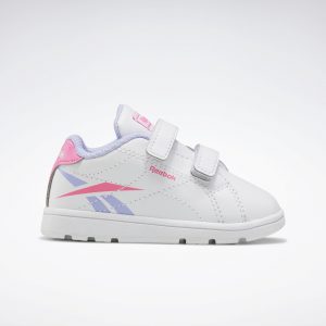 Reebok Royal Complete CLN 2 White / Solar Pink / Lilac Glow (FW8904)