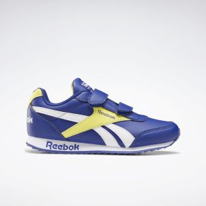 Reebok Royal Classic Jogger 2.0 Deep Cobalt / Bright Yellow / White (FW8917)