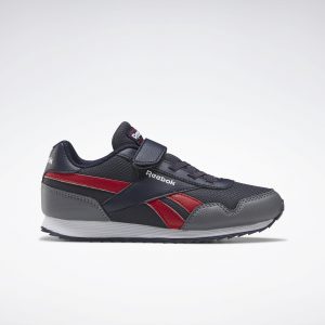 Reebok Royal Classic Jogger 3 Collegiate Navy / Cold Grey 5 / Vector Red (FW9098)