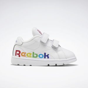 Reebok Royal Complete CLN 2 White / Vector Red / High Vis Orange (FX0109)