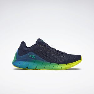 Reebok Zig Kinetica Vector Navy / Horizon Blue / Chartreuse (FX1106)