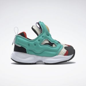 Reebok Minion Versa Pump Fury Silver Metallic / Aqua Faze / Power Red (FY9093)