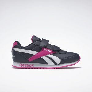 Reebok Royal Classic Jogger 2.0 Collegiate Navy / Proud Pink / White (H67874)