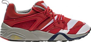 Puma Blaze Of Glory Rwb High Risk Red- Blue-White