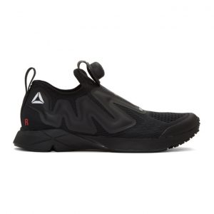 VETEMENTS SSENSE Exclusive Black Reebok Edition Pump Supreme Sneakers (MSS17RE15)