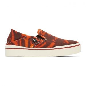R13 Orange Tiger Sneakers (R13S0155-711)