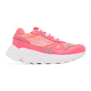 Junya Watanabe Pink Hi-Tec Edition Synthetic Leather Sneakers (K010005-076)