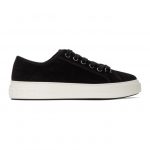 Salvatore Ferragamo Black Suede Anson Sneakers (02B342 0723297)
