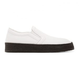 ION White Slip-On Sneakers (SNEAKERSLIPON02)