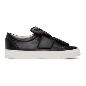 Sophia Webster Black Butterfly Sneakers (SSM20078)