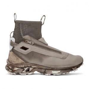 11 by Boris Bidjan Saberi Grey Salomon Edition Bamba 3 Sneakers (114 11xS)
