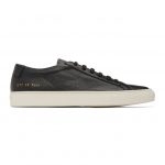 Common Projects Black Pebbled Achilles Low Sneakers (2277)