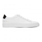 Common Projects White and Black Retro Sneakers (2283)
