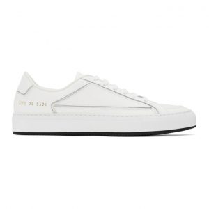 Common Projects White Retro G-2 Sneakers (2270)