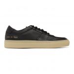 Common Projects Black and Beige BBall Sneakers (2158)