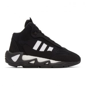 Y-3 Black and White FYW S-97 II Sneakers (FX1329)