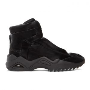 Maison Margiela Black New Future II High-Top Sneakers (S57WS0287 P3720 T8013)