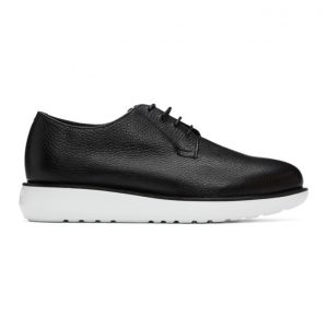 Giorgio Armani Grey Leather Pebbled Sneakers (X2C664 XF224)