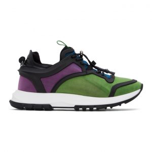 Givenchy Multicolour Three-Toned Spectre Runner Low Sneakers (BH003EH0NC)