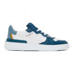 Givenchy Blue and White Three-Toned Wing Low Sneakers (BH003RH0R7)