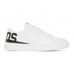 GCDS White and Black Bucket Sneakers (FW21M010001)