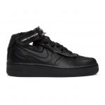 Comme des Garcons Homme Plus Black Nike Edition Air Force 1 Mid Sneakers (GF-K103-001)