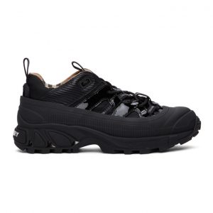 Burberry Black Patent Arthur Sneakers (8035440)