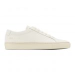 Common Projects Off-White Saffiano Contrast Achilles Low Sneakers (6037)