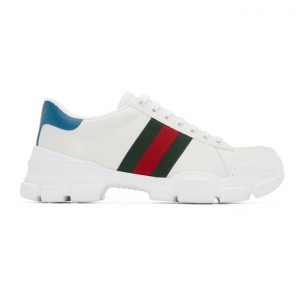 Gucci White Nathane Sneakers (624701 0FI60)