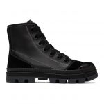 Jimmy Choo Black Leather Nord Sneakers (NORD/F NLY)