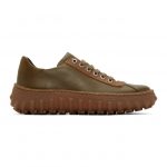 CamperLab Khaki and Brown Ground Sneakers (K100649-003)