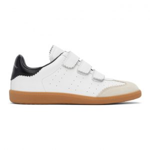 Isabel Marant White Bethy Sneakers (BK0048-00M001N)