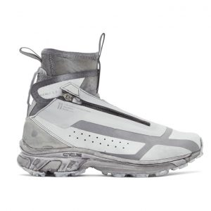 11 by Boris Bidjan Saberi Grey Salomon Edition Bamba 3 High Sneakers (165 11xS)