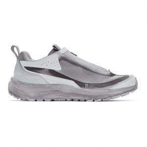 11 by Boris Bidjan Saberi Grey Salomon Edition Bamba 2 Low Sneakers (105 11xS)