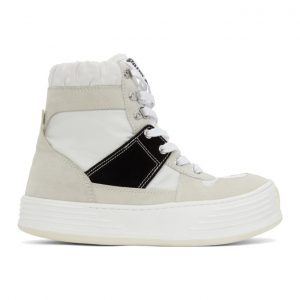 Palm Angels Off-White Snow High-Top Sneakers (PMIA052F20FAB0010110)