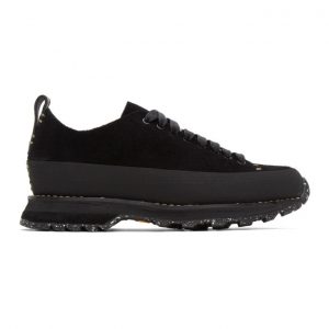 Feit SSENSE Exclusive Black Winterized Lugged Runner Sneakers (MFWNTLRS)