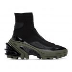 1017 ALYX 9SM Black and Khaki High Knit Sneakers (AAUBO0022YA04.F20)