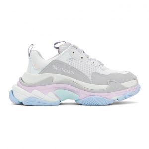 Balenciaga Blue Triple S Sneakers (524039 W2CA1)
