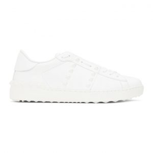 Valentino White Valentino Garavani Rockstud Untitled Sneakers (VY2S0931YEK)