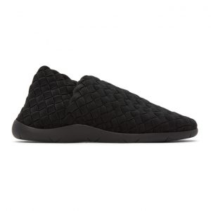 Bottega Veneta Black Intrecciato Sneakers (651271 V0GV0)