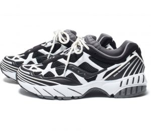 White Mountaineering X Saucony Originals Grid Web Sneaker  mehrfarbig (WM2073822S705321-BLAKWH)