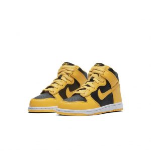 Nike Dunk High Black Varsity Maize (PS) (2020) (DC9053-002)