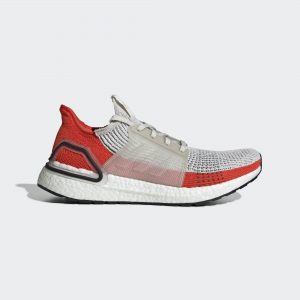 Adidas Ultra Boost 19 Raw White Active Orange (2019) (F35245)