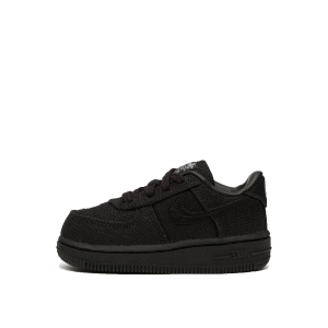 Nike Air Force 1 Low Stussy Black (TD) (2020) (DC8306-001)
