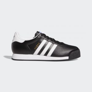 adidas Samoa Schuh Core Black / Cloud White / Gold Metallic (019351)