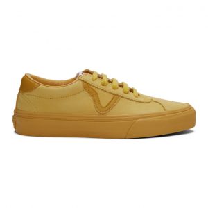 Vans Yellow Nubuck Epoch Sport LX Sneakers (VN0A3MUITGH)
